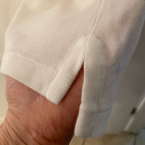 Polo by Ralph Lauren Rainbow Embroidered Logo White Custom Slim Fit XXL shirt - Picture 6 of 9